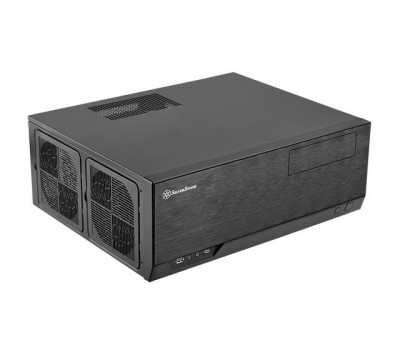 Корпус SilverStone GRANDIA GD09B-C,Extended ATX/SSI-EEB,USB3.0*1,USB Type-C *1,1*120мм,безБП,черный