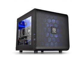 Корпус Thermaltake Core V21,без БП,2xUSB3.0, черный,mATX