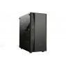 Корпус SilverStone FARA FAB1B-G, MidT, USB3.0*2,USB 2.0* 1, 1*120мм,стекло(бок.панель),без БП,черный