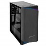 Корпус SilverStone SETA A1TB-G,MidT, USB3.0*2,3.1TypeC*1, 1*120,2*200,стекло(бок.),безБП,чер/титан