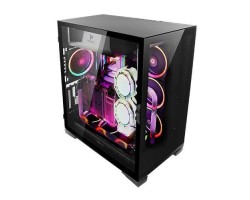 Корпус Antec P120 Crystal MidT,2*USB3.0,стекло(боковая и передняя панели),без БП,черный.