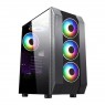 Корпус 2E Gaming DOMINATOR (G3305) MidT,2*USB2.0, 1*USB3.0,3*120ARGB,стекло (бок.пан.),без БП,черн.