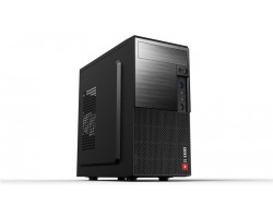 Корпус 2E BASIS (RD860) MiniT, Micro ATX,Mini ITX, 2*USB3.0, сталь с перф.(бок.пан.),без БП,черный.