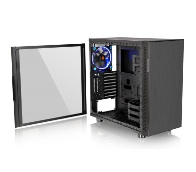 Корпус Thermaltake Suppressor F31 Tempered Glass Edition,без БП,прозрачная боковая стенка,2xUSB3.0