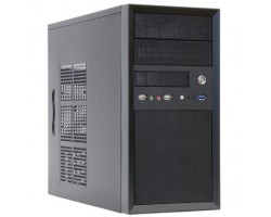 Корпус CHIEFTEC Mesh CT-01B,без БП,1xUSB3.0,mATX,черный