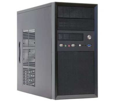 Корпус CHIEFTEC Mesh CT-01B,без БП,1xUSB3.0,mATX,черный