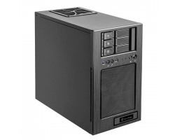 Корпус SilverStone STORAGE S330B,Micro ATX,USB 3.0*2,1*180мм,безБП,черный