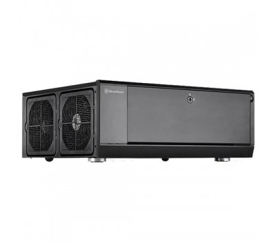 Корпус SilverStone GRANDIA GD10B,Extended ATX / SSI-EEB,USB3.0*2,3*120мм,безБП,черный