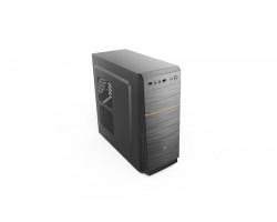 Корпус 2E CREDO (Е171) MidT, ATX, 2*USB3.0, сталь с перфорацией(бок.панель),без БП,черный.