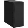 Корпус SilverStone KUBLAI KL07B,MidT, USB3.0*2,Type-C*1, 3*140мм, шумоизоляция, без БП,черный