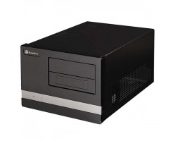Корпус SilverStone SUGO SG02B-F,Micro ATX ,USB3.0*2, 1*80мм, безБП,черный