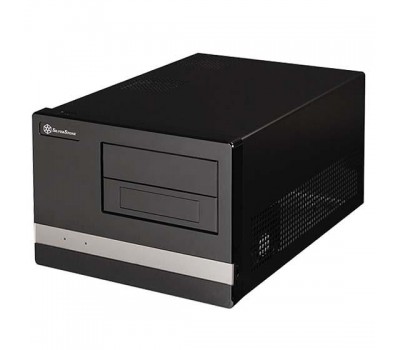 Корпус SilverStone SUGO SG02B-F,Micro ATX ,USB3.0*2, 1*80мм, безБП,черный