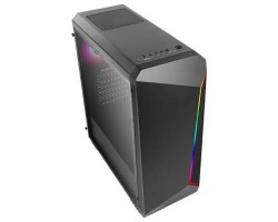 Корпус Antec NX220 Gaming, MidT, 2*USB2.0, 1*USB3.0, 1*120мм ARGB,акрил(бок.панель),без БП,черный