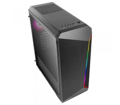Корпус Antec NX220 Gaming, MidT, 2*USB2.0, 1*USB3.0, 1*120мм ARGB,акрил(бок.панель),без БП,черный
