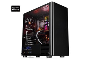 Корпус Thermaltake V200 TG/Black/Win/SPCC/Tempered Glass*1/120mm Standard Fan*1