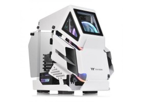 Корпус Thermaltake AH T200 Snow/White/Win/SPCC/4mm Tempered Glass*2/mATX