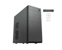 Корпус CHIEFTEC Elox HC-10B,без БП,2xUSB3.0,1xUSB Type-C, черный