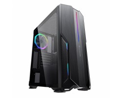 Корпус 2E Gaming FORTIS (G3405) MidT,2*USB2.0,1*USB3.0, 1*120ARGB,LED,стекло (бок.пан.),без БП,черн.