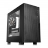 Корпус Thermaltake Versa H18,без БП,прозрачная боковая стенка,1xUSB3.0,mATX,черный
