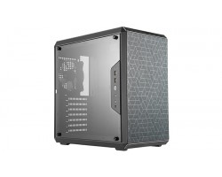 Корпус Cooler Master MasterBox Q500L,без БП, прозрачная боковая стенка,2xUSB3.0,черный
