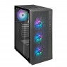 Корпус SilverStone FARA FAR1B-PRO,MidT,USB 3.0*2,USB 2.0*1,4*120мм ARGB,стекло,безБП,черный