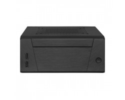 Корпус SilverStone MILO ML10B,MiniITX,USB3.0*2,3*50мм,безБП,черный