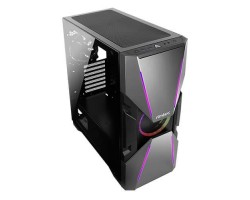 Корпус Antec DA601,Gaming,MidT,E-ATX, 2*USB3.0,1*120мм ARGB+1*120мм,стекло(бок.панель),без БП,черный