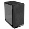 Корпус SilverStone PRECISION PS15B-G, MiniT, USB3.0Type-A*2, 1*120мм,стекло(бок.пан.),безБП,черный