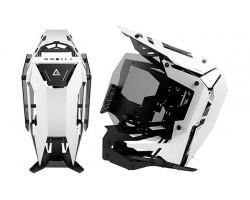 Корпус Antec TORQUE Aluminium Open-Frame,MidT,E-ATX, 2*USB3.0, USB3.1TypeC, стекло(бок. пан.),белый
