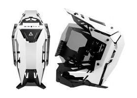 Корпус Antec TORQUE Aluminium Open-Frame,MidT,E-ATX, 2*USB3.0, USB3.1TypeC, стекло(бок. пан.),белый