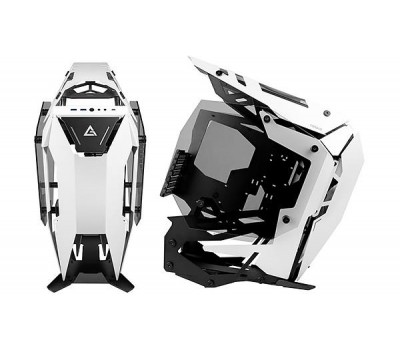 Корпус Antec TORQUE Aluminium Open-Frame,MidT,E-ATX, 2*USB3.0, USB3.1TypeC, стекло(бок. пан.),белый