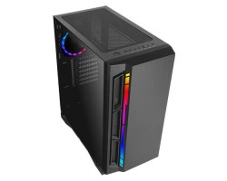 Корпус Antec NX400 Gaming,MidT, 1*USB2.0, 2*USB3.0, 1*120мм ARGB,стекло(бок.панель),безБП,черный
