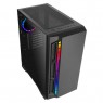 Корпус Antec NX400 Gaming,MidT, 1*USB2.0, 2*USB3.0, 1*120мм ARGB,стекло(бок.панель),безБП,черный