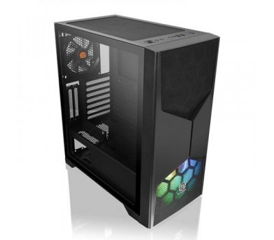 Корпус Thermaltake Commander G31 TG ARGB Edition/Black/Win/SPCC/Tempered Glass*1/200mm ARGB Fan*1 + Standard 120mm Fan*1