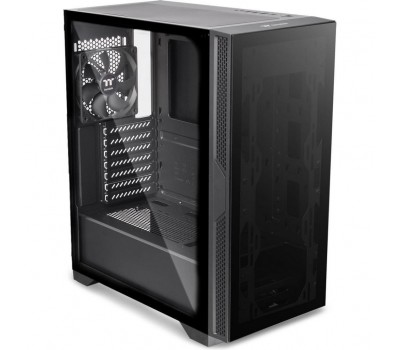 Корпус Thermaltake Versa T25 TG/Black/Win/SPCC/Tempered Glass*2/120mm Standard Fan*1