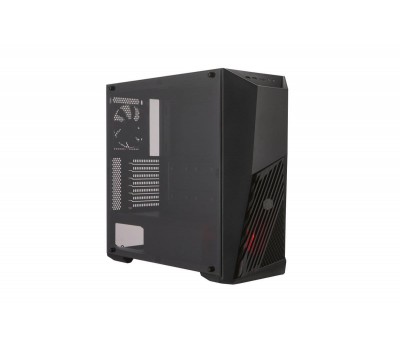 Корпус Cooler Master MasterBox K501L/Black/Win/SPCC/1*Acrylic Side Panel/1*120mm Red LED Fan + 1*120mm Black Fan