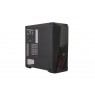 Корпус Cooler Master MasterBox K501L/Black/Win/SPCC/1*Acrylic Side Panel/1*120mm Red LED Fan + 1*120mm Black Fan