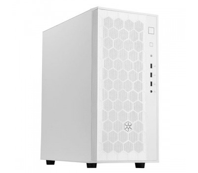 Корпус SilverStone FARA FAR1W, MidT, USB3.0*2, USB2.0*1, 1х120мм, без БП, белый