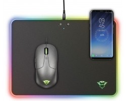 Коврик для мыши Trust GXT 750 Qlide RGB Gaming Mouse Pad with wireless charging