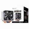 Процессорный кулер SilverStone KRYTON KR02, LGA115*,1366, 2011,2066,FM1(2),AM3(+),AM2(+),AM4,92мм