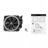 Корпусной вентилятор Antec Spark 120 RGB, 120мм, RGB, черные лопасти, черная рамка
