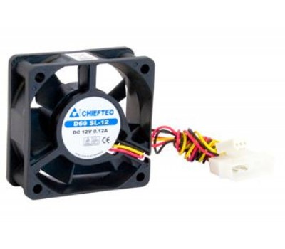 Корпусный вентилятор CHIEFTEC Thermal Killer AF-0625S,60мм,2200 об/мин,3pin/Molex,23dBa