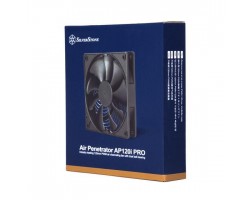 Корпусной вентилятор Silver Stone Air Penetrator AP120i-PRO, 120мм, черные лопасти, черная рамка