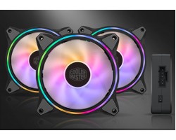 Набор корпусных вентиляторов Cooler Master MasterFan MF120 Halo 3in1 ARGB Sync+Wired ARGB Controller