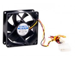 Корпусный вентилятор CHIEFTEC Thermal Killer AF-0825S,80мм,2000 об/мин,3pin/Molex,26dBa