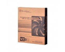 Корпусной вентилятор SilverStone Air Penetrator AP181, 180мм, черный