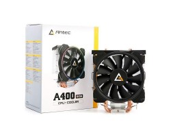 Процессорный кулер Antec A400RGB, 775,1150(1),1155(6), 1366,2011(66),FM1(2),AM3(+),AM2(+),AM4,120мм