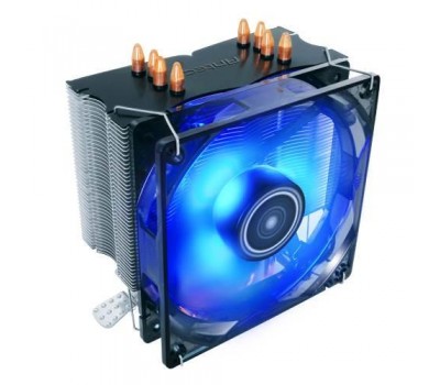 Процессорный кулер Antec C400 BlueLED, 775,1150(1),55(6), 1366,2011(66),FM1(2),AM3(+)AM2(+)AM4,120мм