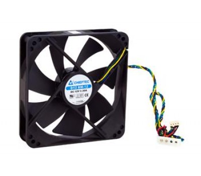 Корпусный вентилятор CHIEFTEC Thermal Killer AF-1225PWM,120мм,1650 об/мин,4pin PWM/Molex,31dBa
