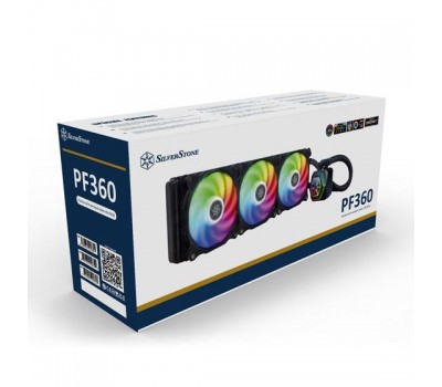 Система жидкостного охлаждения SilverStone Perma FROST Premium 360 ARGB,775, 115*,1366,2011,2066,FM1(2),AM3(+),AM2(+),AM4